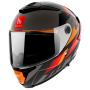 Casco mt helmets thunder 4 sv ergo b15 negro mate / naranja V-28