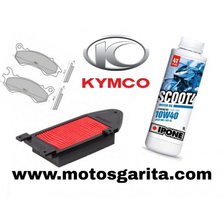 Pack mantenimiento Kymco agility city 125